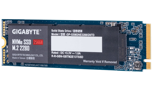 Gigabyte SSD GP-GSM2NE3256GNTD 256GB PCIE3.0x4 NVMe1.3 M.2 2280 Retail