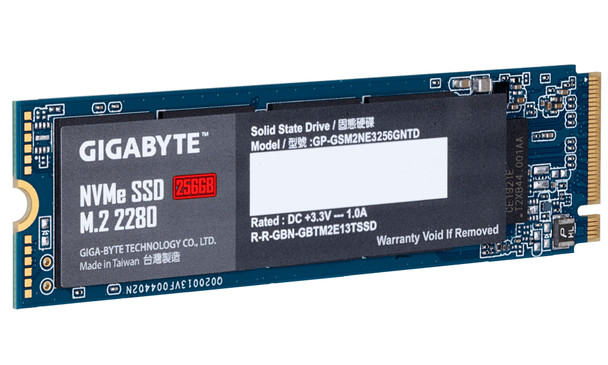 Gigabyte SSD GP-GSM2NE3256GNTD 256GB PCIE3.0x4 NVMe1.3 M.2 2280 Retail