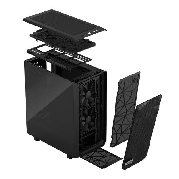 Fractal Design CS FD-C-MES2C-02 Meshify 2 Compact Black TG Dark Tint Mid Tower