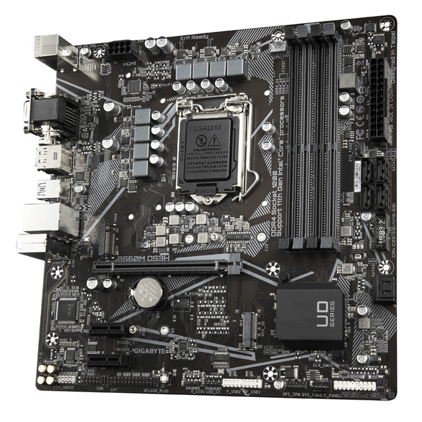 Gigabyte Motherboard B560M DS3H B560 LGA1200 Max.128GB DDR4 PCIE HDMI mATX Retail