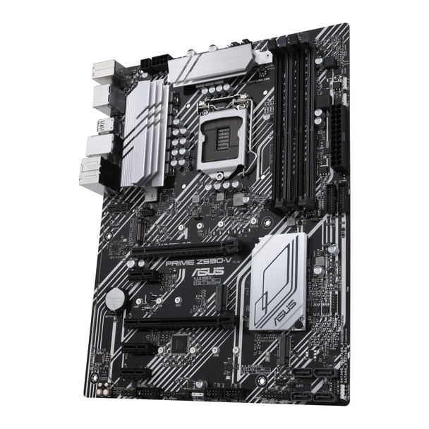 ASUS MB PRIME Z590-V Z590 LGA1200 Max128GB DDR4 PCIe ATX Retail