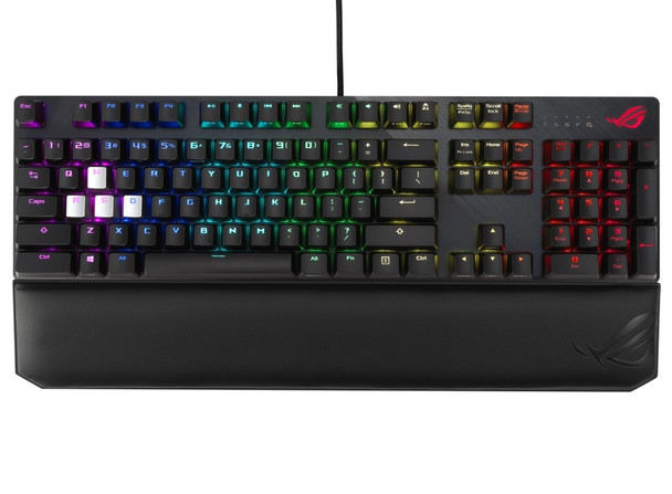 ASUS KB XA04 STRIX SCOPE DX RD US Gaming Cherry MX RGB Red USB2.0 1000Hz RTL