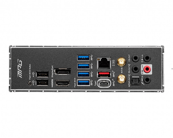 Msi Motherboard Mpg Z590M Gaming Edge Wifi Z590 Socket1200 128Gb Ddr4 Matx Retail