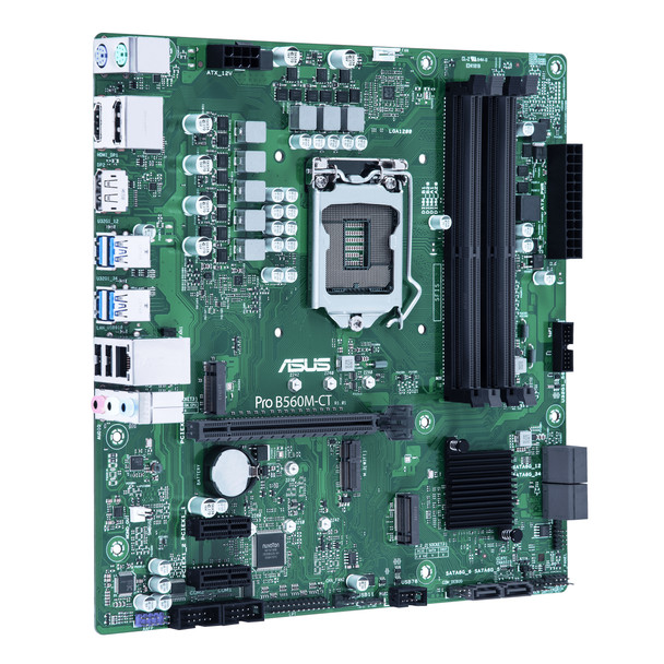 ASUS PRO B560M-CT/CSM motherboard Intel B560 LGA 1200 micro ATX PRO B560M-CT/CSM 195553173360 04