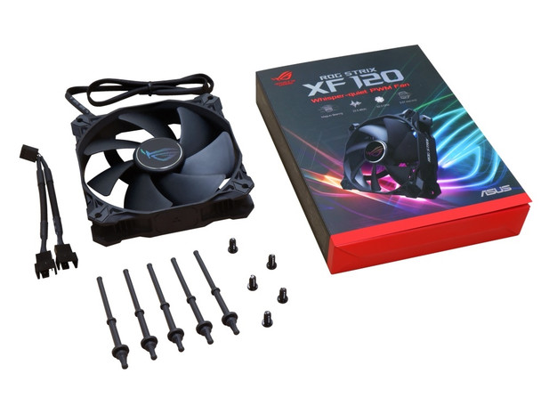 ASUS Fan ROG STRIX XF 120 Whisper-quiet for PC cases radiators or CPU cooling Retail