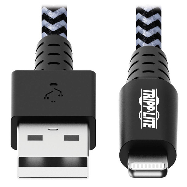 Tripp Lite Heavy-Duty USB Sync/Charge Cable with Lightning Connector, 3.05 m 115146