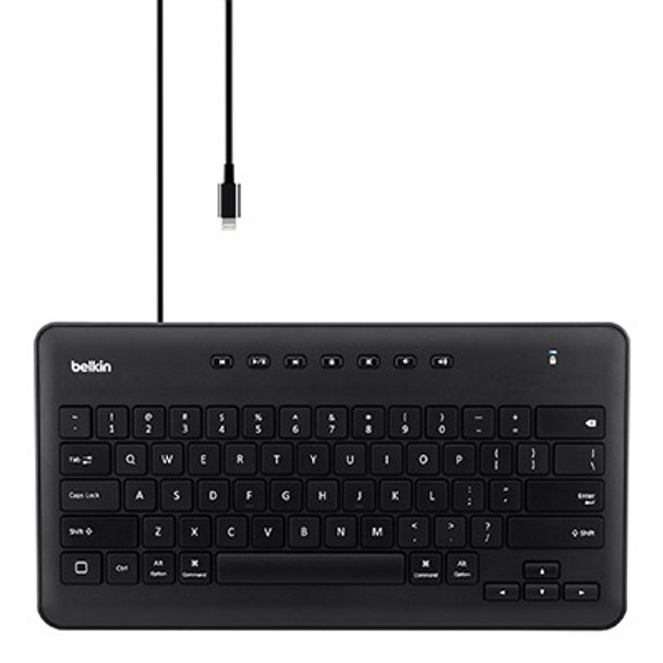 Belkin B2B124 mobile device keyboard Black Lightning 115651