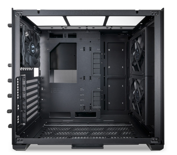 Lian-Li Case O11AMX Mid-Tower Tempered Glass 2x2.5 or 2x3.5 EATX/ATX/M-ATX/ITX Black Retail