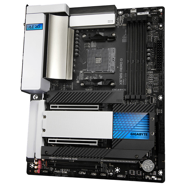 Gigabyte Motherboard X570S AERO G AMD AM4 X570 Max128GB DDR4 PCIE ATX Retail