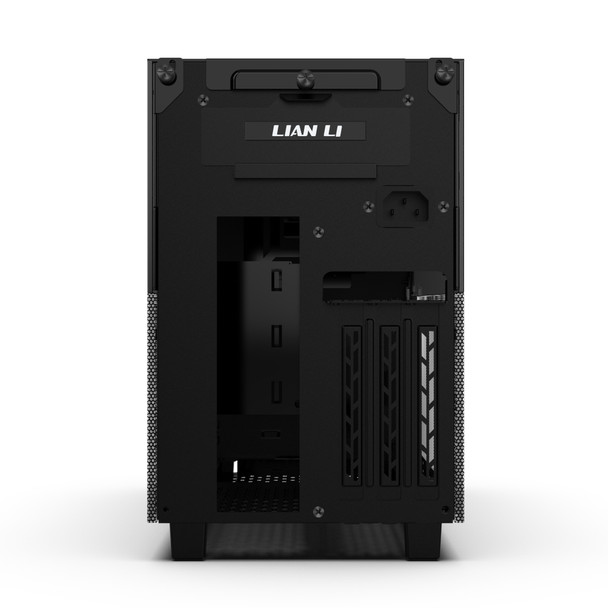 Lian-Li Case Q58X4 Q58 Mini tower Mini-ITX 3mm tempered glass 2x2.5 Aluminum Black Retail