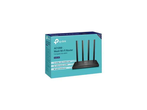 TP-Link RT Archer A6 V3 AC1200 Wireless MU-MIMO Gigabit Router Retail