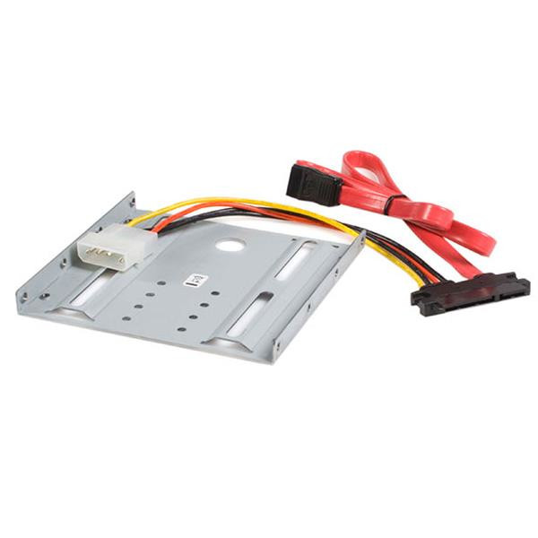 StarTech.com 2.5in SATA Hard Drive to 3.5in Drive Bay Mounting Kit BRACKET25SAT
