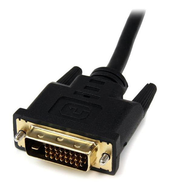 StarTech.com 8in HDMI to DVI-D Video Cable Adapter - HDMI Female to DVI Male HDDVIFM8IN