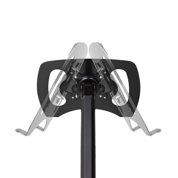 StarTech.com Desk Mount Laptop Arm - Full Motion Articulating Arm for Laptop or Single 34" Monitor - VESA Mount Laptop Tray Bracket - Ergonomic Adjustable Notebook Stand - Desk-Clamp ARMUNONB1