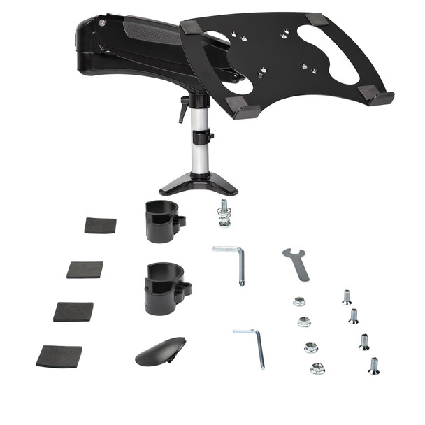 StarTech.com Desk Mount Laptop Arm - Full Motion Articulating Arm for Laptop or Single 34" Monitor - VESA Mount Laptop Tray Bracket - Ergonomic Adjustable Notebook Stand - Desk-Clamp ARMUNONB1