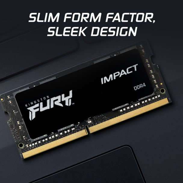 Kingston Technology Company Fury Impact 16GB DDR4 2666 SODIMM KF426S15IB1/16