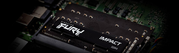 Kingston Technology Company Fury Impact 16GB DDR4 2666 SODIMM KF426S15IB1/16