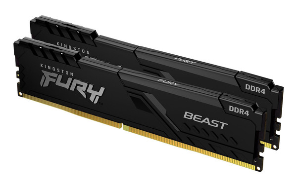 Kingston Technology Company Fury Beast 16GB (2x8) DDR4 3600 KF436C17BBK2/16