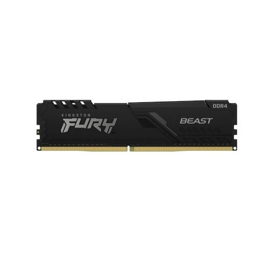 Kingston Memory KF426C16BB/8 8GB 2666MHz DDR4 CL16 DIMM FURY Beast Black Retail