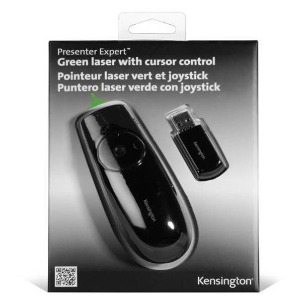 Kensington Presenter Expert. Green Laser With Cursor Control 72426