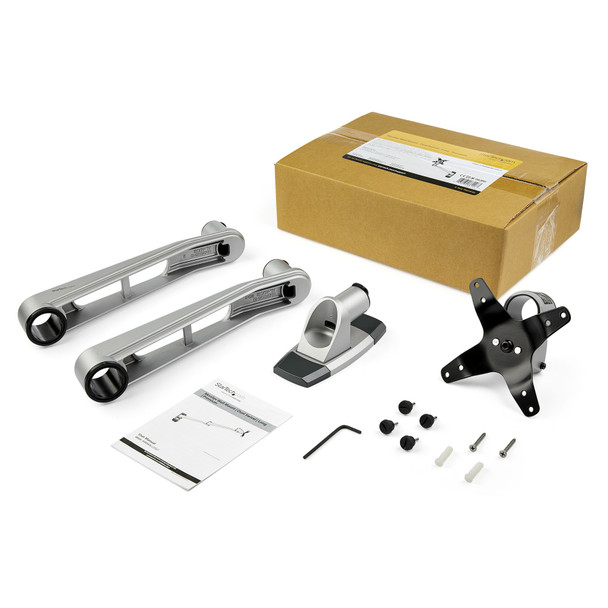 StarTech.com Wall Mount Monitor Arm - Articulating Ergonomic VESA Wall Mount Monitor Arm - 20" (52cm) Long - Single Display up to 34 inch - Swivel/Tilt/Rotate - Adjustable Screen Mount ARMWALLDSLP