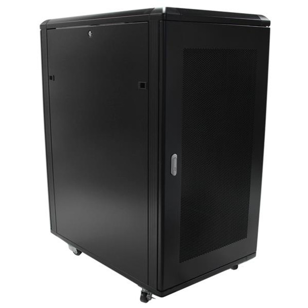 StarTech.com 22U 36in Knock-Down Server Rack Cabinet with Casters RK2236BKF