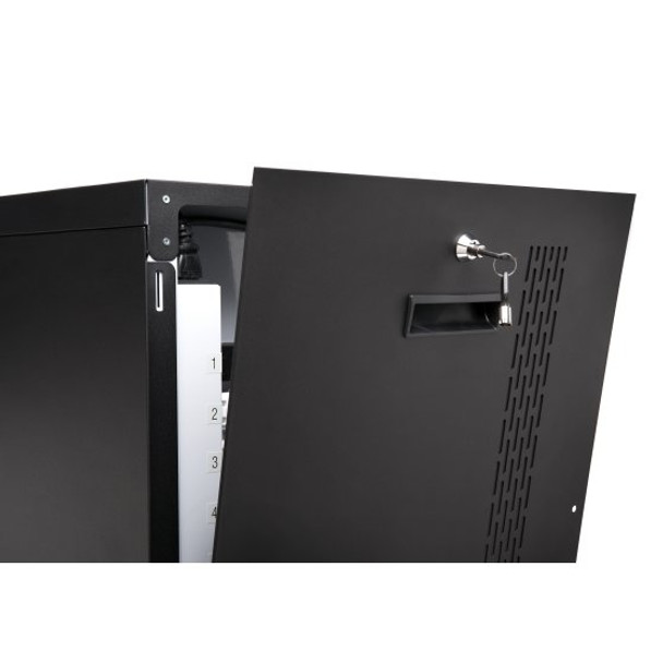 Kensington K64415NA portable device management cart/cabinet Portable device management cabinet Black 64415