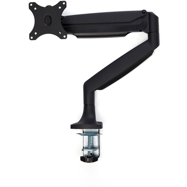 StarTech.com Desk Mount Monitor Arm - Heavy Duty Ergonomic VESA Monitor Arm - Single 34" (20lb) Display - Full Motion, Height Adjustable, Articulating - Aluminum - C-Clamp/Grommet- Black ARMPIVOTHDB