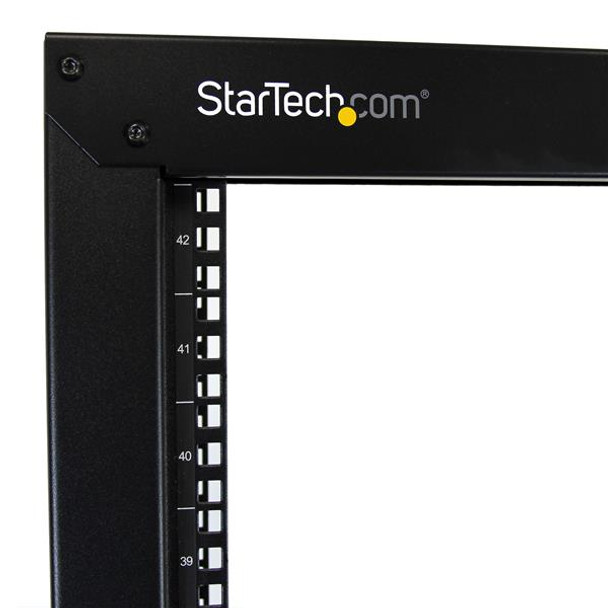 Startech.Com 2-Post Server Rack With Casters - 42U 2Postrack42