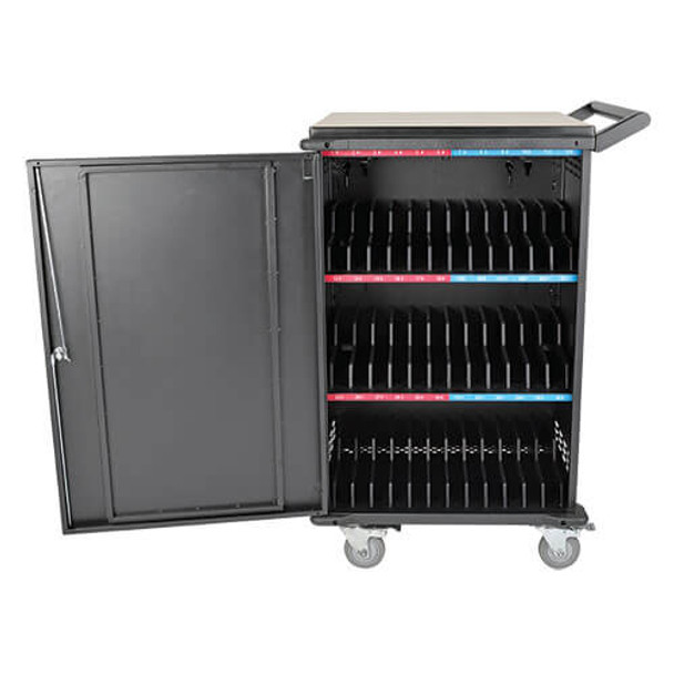 Tripp Lite 36-Device AC Charging Station Cart for Chromebooks and Laptops, Black CSC36AC