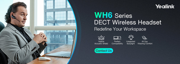 Yealink WH66 DECT Wireless Headset MONO TEAMS WH66 MONO TEAMS