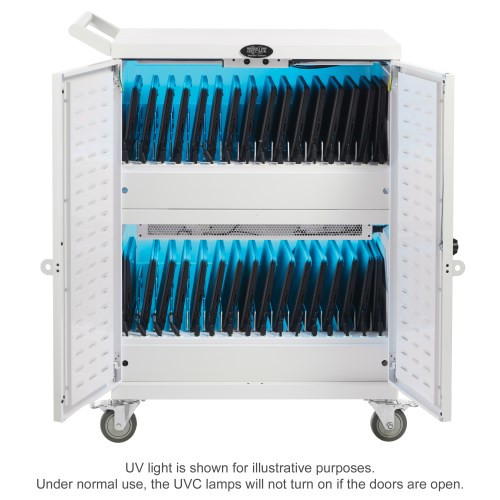 Tripp Lite CSC32ACWHG portable device management cart/cabinet White CSC32ACWHG