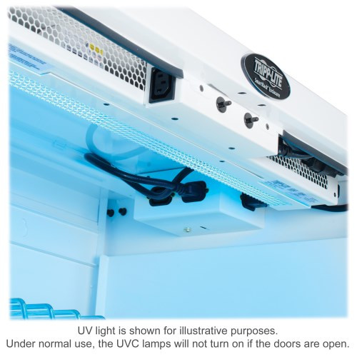 Tripp Lite CSC32ACWHG portable device management cart/cabinet White CSC32ACWHG