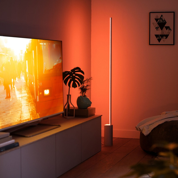 Philips Hue White and colour ambience 4080248U9 Smart pedestal/post lighting 27 W Aluminium Bluetooth 40802/48/U9