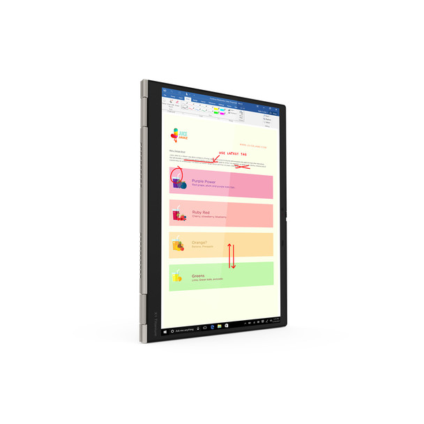 Lenovo ThinkPad X1 Titanium Yoga Hybrid (2-in-1) 34.3 cm (13.5") Touchscreen Quad HD 11th gen Intel® Core™ i7 16 GB LPDDR4x-SDRAM 512 GB SSD Wi-Fi 6 (802.11ax) Windows 10 Pro 20QA000RUS