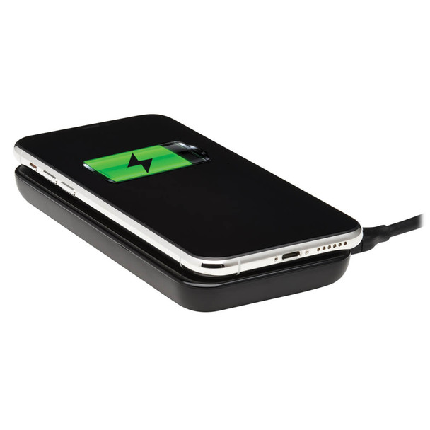 Tripp Lite Wireless Charging Stand - 10W Fast Charging, Apple and Samsung Compatible, Black U280-Q01ST-BK