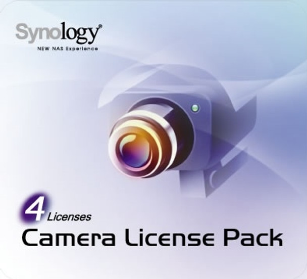 Synology Accessories CLP4 Camera License Pack (x4) Retail