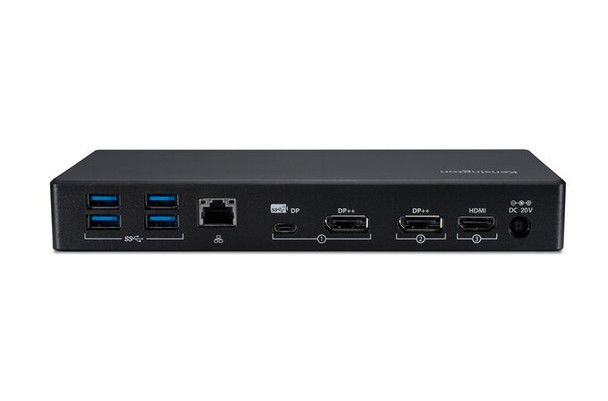 Kensington SD4850P USB-C 10Gbps Dual Video Driverless Docking Station - 100W PD - DP++/HDMI - Windows K34115NA