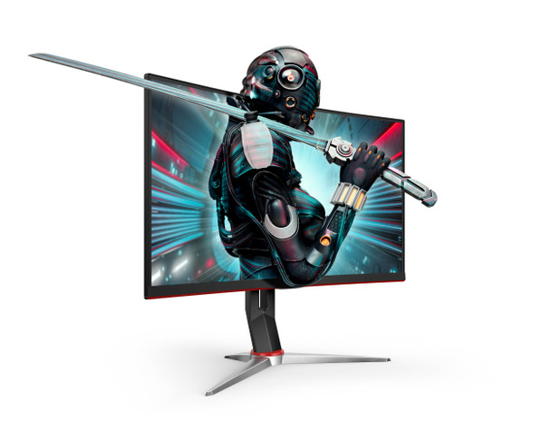 AOC G2 CQ27G2 computer monitor 68.6 cm (27") 2560 x 1440 pixels Quad HD LED Black, Red CQ27G2