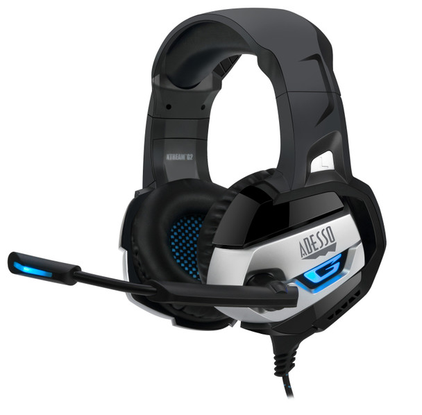 Adesso Stereo USB Gaming Headphone/Headset with Microphone XTREAM G2