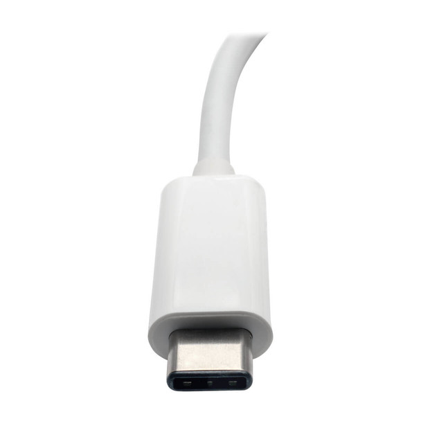 Tripp Lite USB Type-C (USB-C) to HDMI External Video Adapter with USB-A Hub, USB-C PD Charging, & Gigabit Ethernet Ports, 1920 x 1080 (1080p) U444-06N-HGU-C