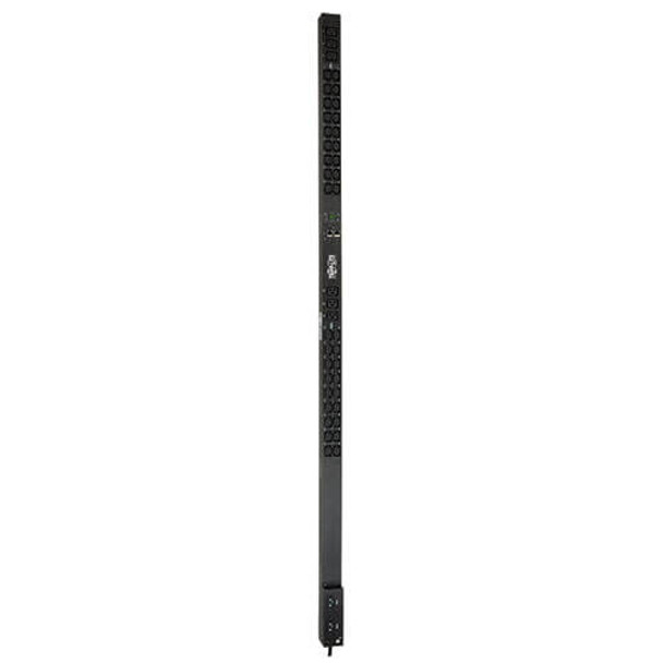 Tripp Lite 5/5.8kW Single-Phase Monitored PDU, LX Interface, 208/240V Outlets (36 C13/6 C19), L6-30P, 10 ft. Cord, 0U 1.8m/70 in. Height, TAA PDUMNV30HV2LX