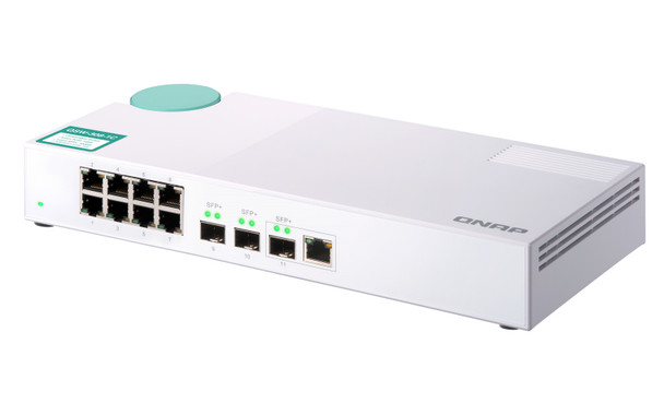 QNAP QSW-308-1C network switch Unmanaged Gigabit Ethernet (10/100/1000) White QSW-308-1C