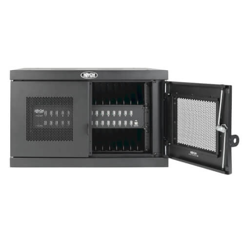 Tripp Lite Locking Cell Phone Charging Station for 32 Devices – USB, with Sync for Smartphones CSD32USB