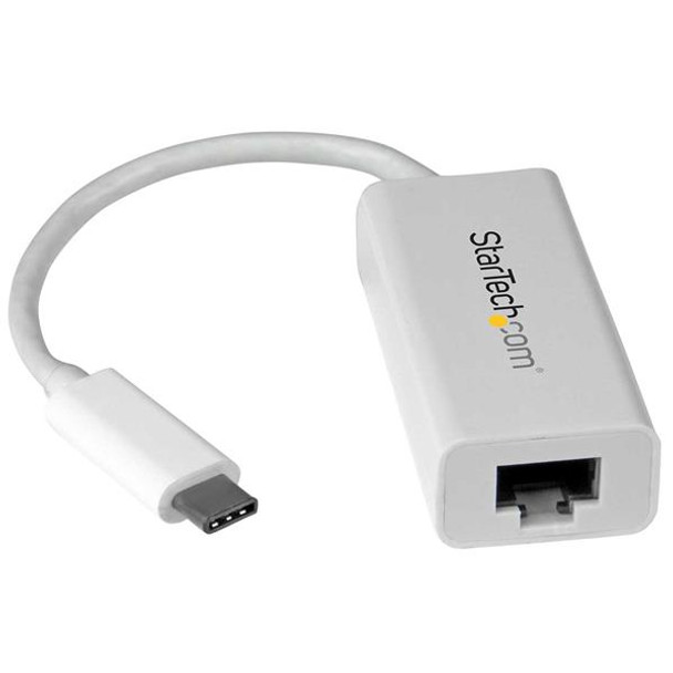 StarTech.com USB-C to Gigabit Network Adapter - White US1GC30W