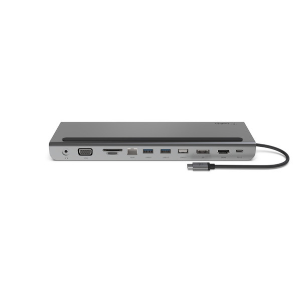 Belkin INC004BTSGY notebook dock/port replicator Wired USB 3.2 Gen 1 (3.1 Gen 1) Type-C Black, Grey INC004BTSGY