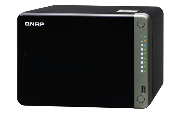 QNAP TS-653D NAS Tower Ethernet LAN Black J4125 TS-653D-8G-US