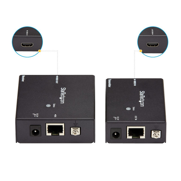 Startech.Com Hdmi Over Cat5E Hdbaset Extender - Power Over Cable - Ultra Hd 4K St121Hdbte