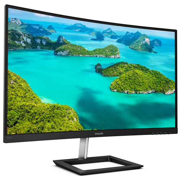 Philips E Line 272E1Ca/00 Led Display 68.6 Cm (27") 1920 X 1080 Pixels Full Hd Lcd Black 272E1Ca