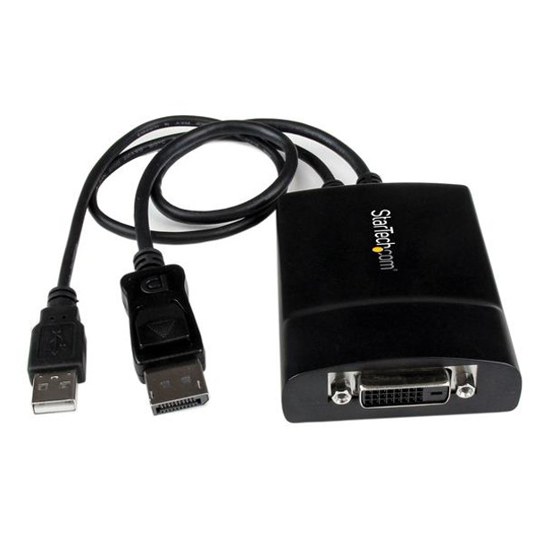 StarTech.com DisplayPort to DVI Dual Link Active Video Adapter Converter - DP to DVI-D - 2560x1600 DP2DVID2